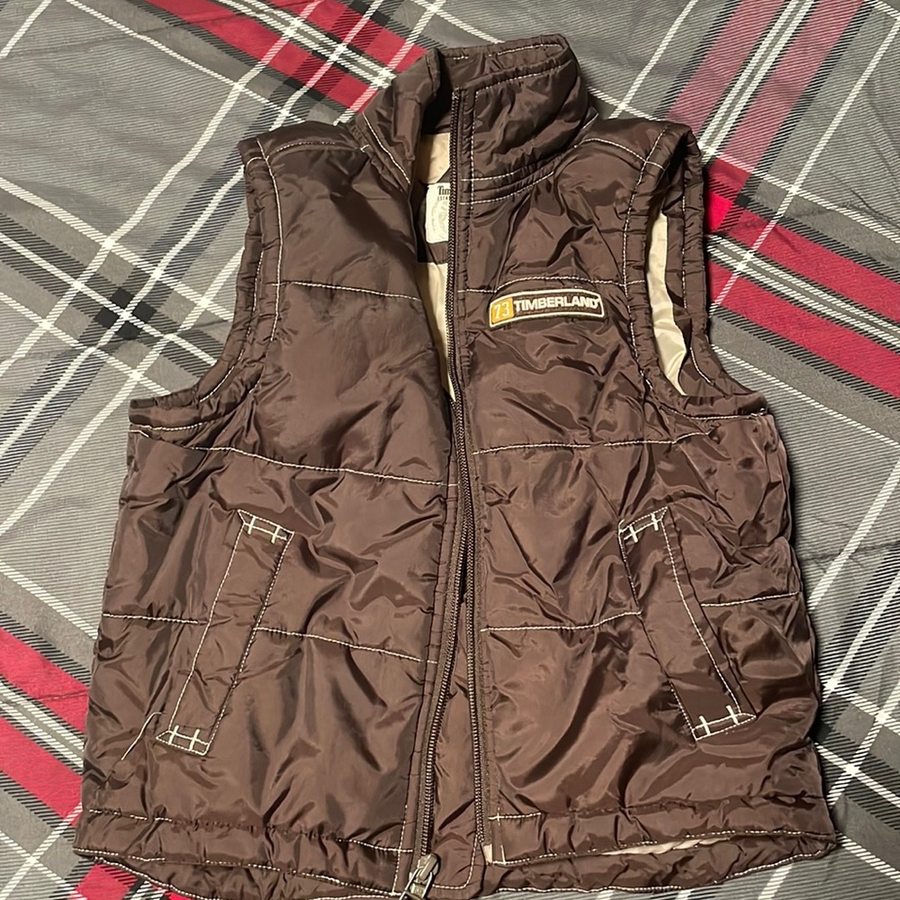 Timberland boys size 4 vest